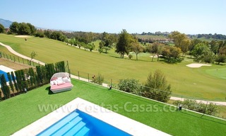 Modern contemporary villa for sale, frontline golf with sea view, Marbella – Benahavis 13