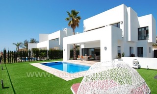 Modern contemporary villa for sale, frontline golf with sea view, Marbella – Benahavis 0