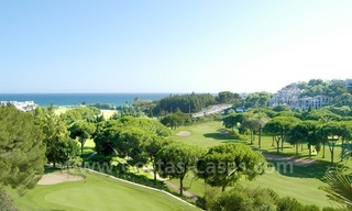 Front line golf apartment for sale in East Marbella 0