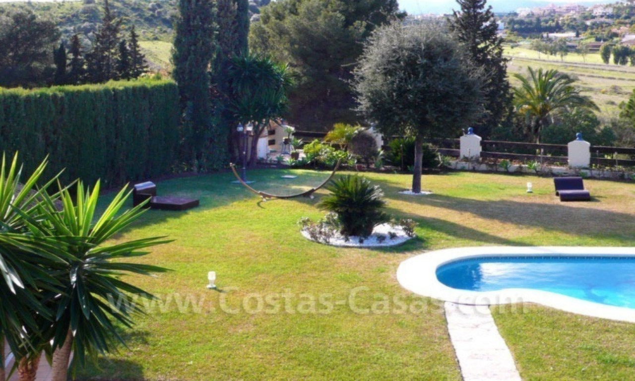 Luxury superb villa for sale on frontline golf in Marbella West – Estepona 5