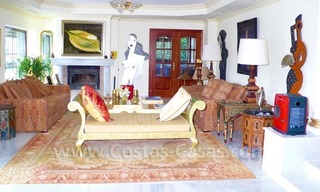 Luxury superb villa for sale on frontline golf in Marbella West – Estepona 15
