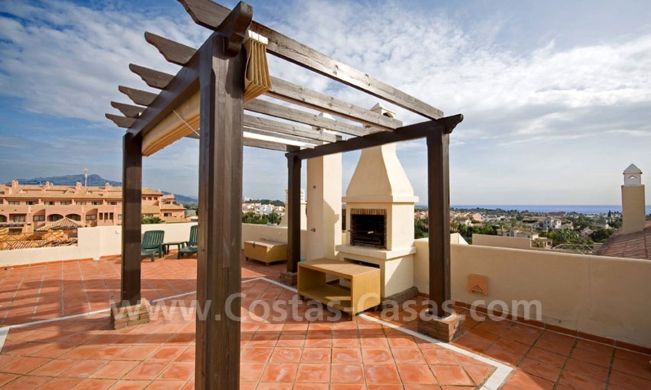 Luxury penthouse apartment for sale in Estepona near Marbella 0