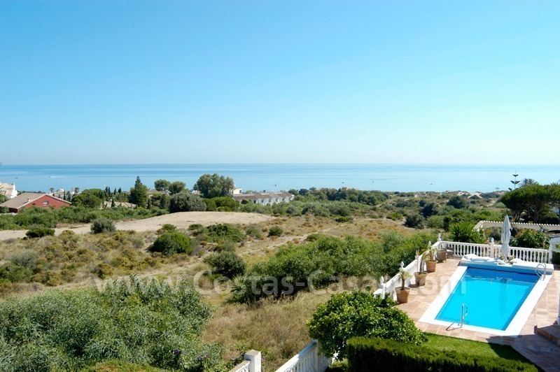 Spanish style beachside villa for sale in Eastern Marbella