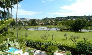 Exclusive front line golf Bali styled villa for sale in Nueva Andalucía, Marbella 3