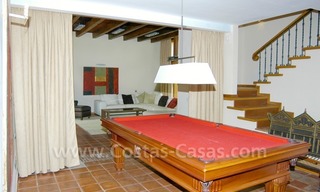 Exclusive front line golf Bali styled villa for sale in Nueva Andalucía, Marbella 24