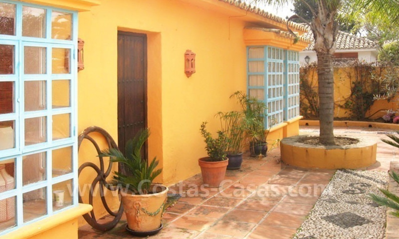 Rustic styled villa with paddock and stables for sale in Marbella at the Costa del Sol 3