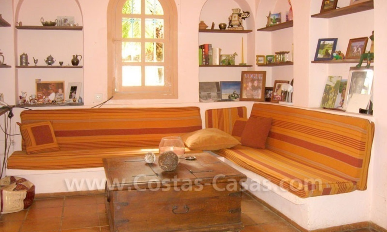 Rustic styled villa with paddock and stables for sale in Marbella at the Costa del Sol 20