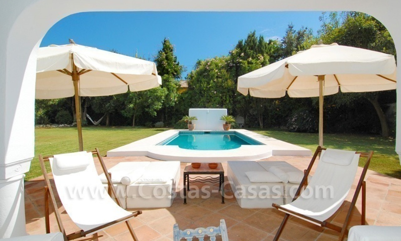 Totally renovated detached villa nearby the beach for sale in Marbella 0