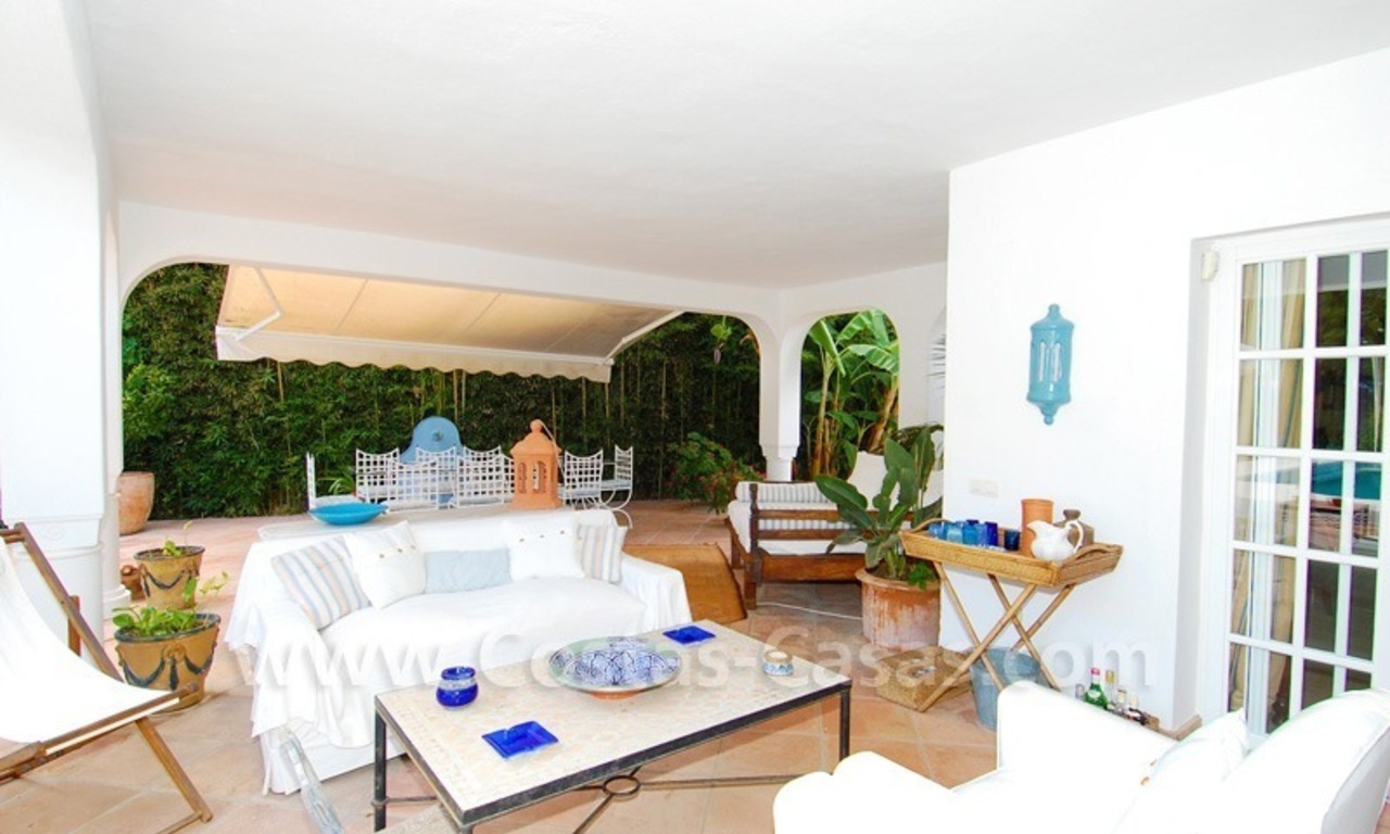 Totally renovated detached villa nearby the beach for sale in Marbella 9