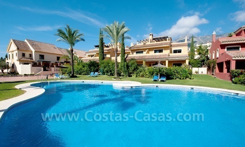 Townhouse for sale on the Golden Mile in Marbella 