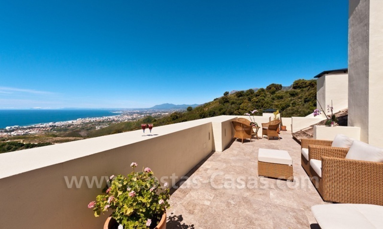 Luxury modern style penthouse apartment for sale in Marbella 1