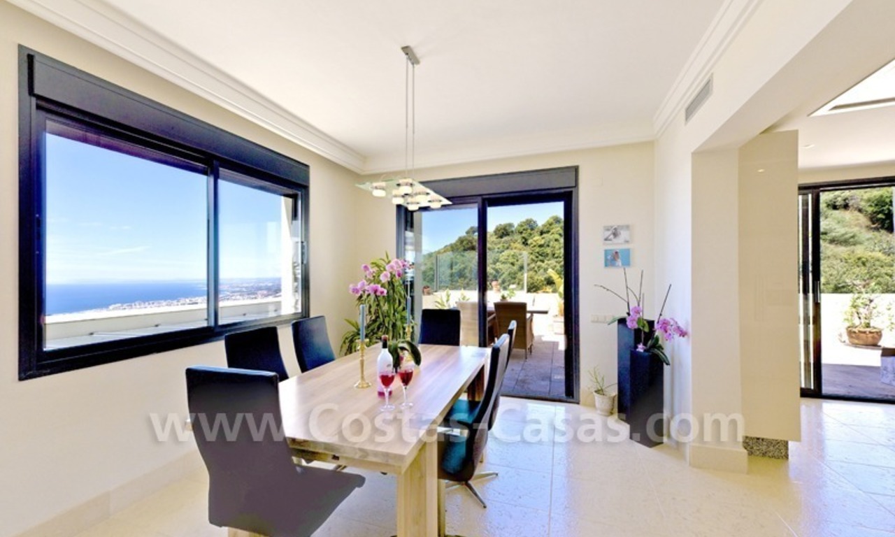 Luxury modern style penthouse apartment for sale in Marbella 14