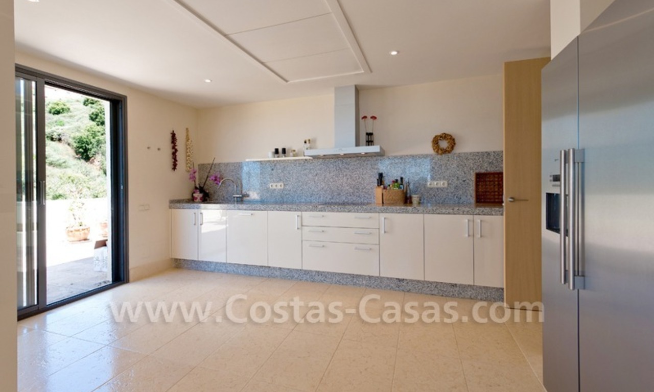 Luxury modern style penthouse apartment for sale in Marbella 16