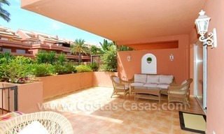 Spacious luxury ground floor apartment for sale in Nueva Andalucía very near to Puerto Banús in Marbella 1