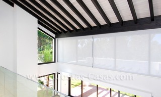 New front line golf contemporary villa nearby the beach for sale in Marbella 7