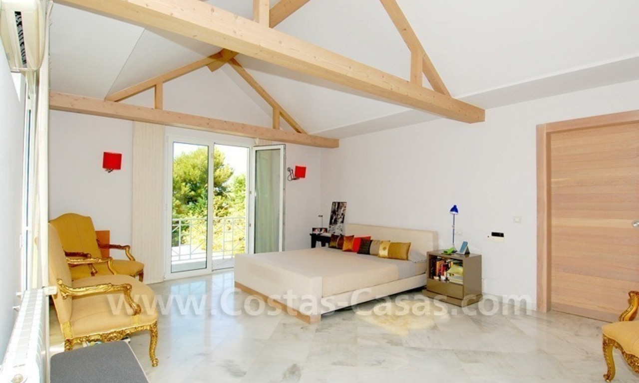 Modern style luxury villa for sale in Sierra Blanca, Marbella 24