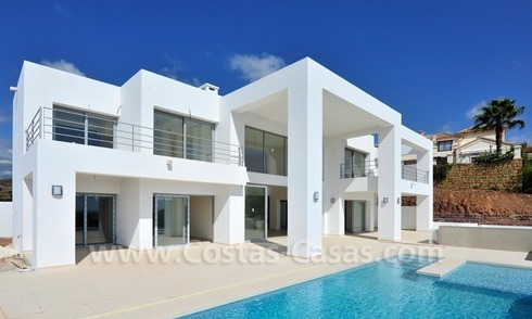 Exclusive contemporary villa for sale in the area of Marbella - Benahavis 
