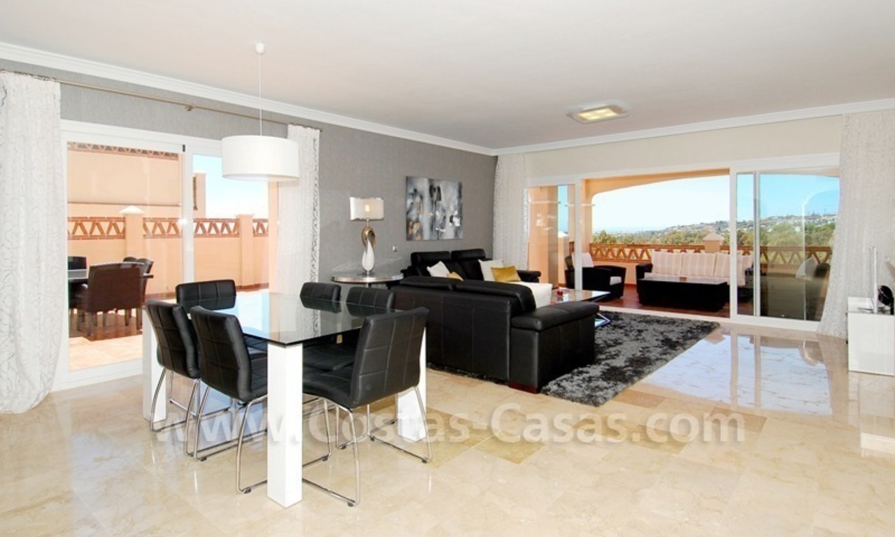 Luxury frontline golf penthouse apartment for sale, Marbella – Benahavis 14