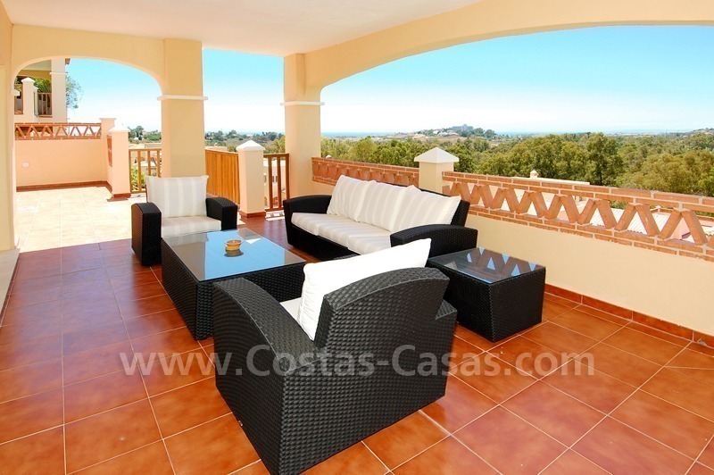 Luxury frontline golf penthouse apartment for sale, Marbella – Benahavis