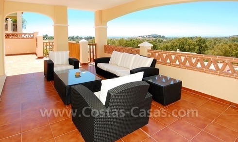 Luxury frontline golf penthouse apartment for sale, Marbella – Benahavis 