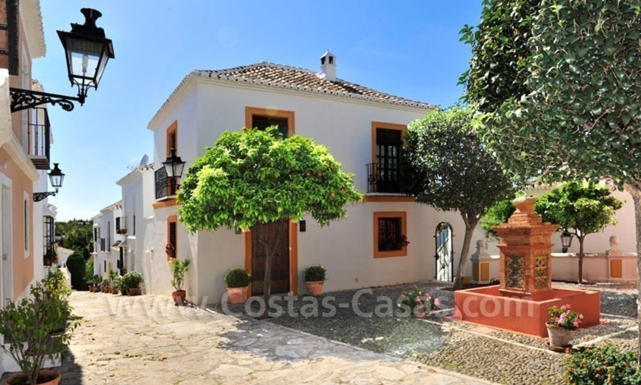 Exclusive apartment for sale in a Andalusian Village in the heart of the Golden Mile, between Marbella and Puerto Banus 6