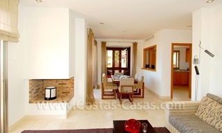 Exclusive modern andalusian styled townhouses for sale close to East Marbella at the Costa del Sol 14
