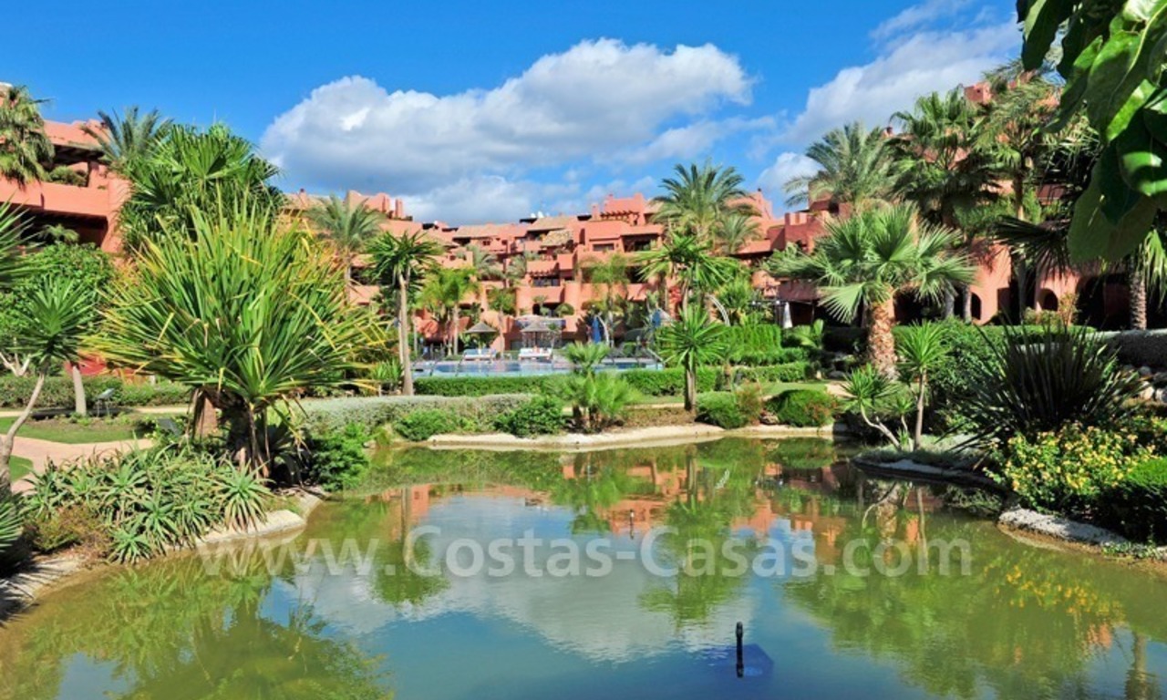 Luxury apartment for sale in an exclusive beachfront complex between Marbella and Estepona centre 0