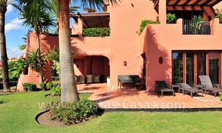 Frontline beach luxury apartment for sale in an exclusive beachfront complex between Marbella and Estepona 3