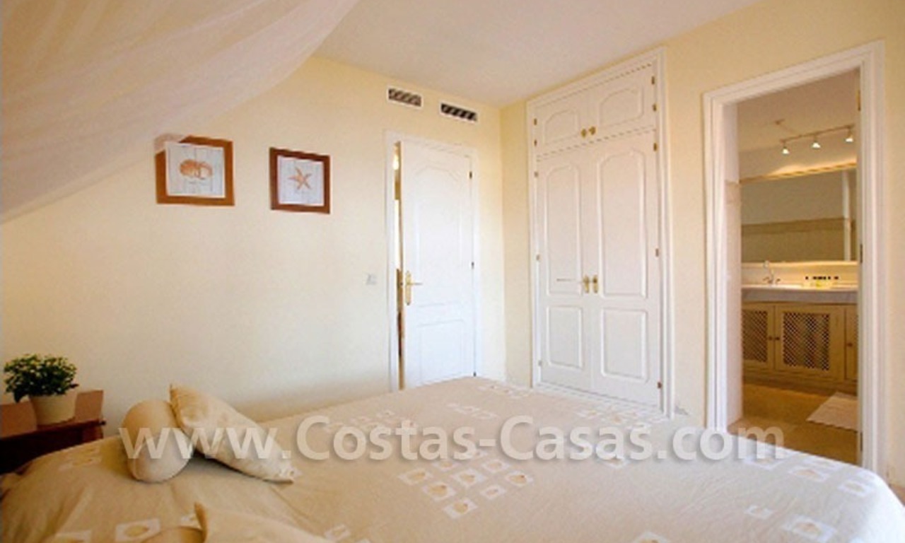 Beachfront house for sale, frontline beach complex in Estepona, Costa del Sol 16