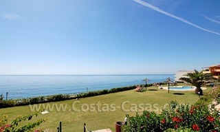 Beachfront house for sale, frontline beach complex in Estepona, Costa del Sol 4