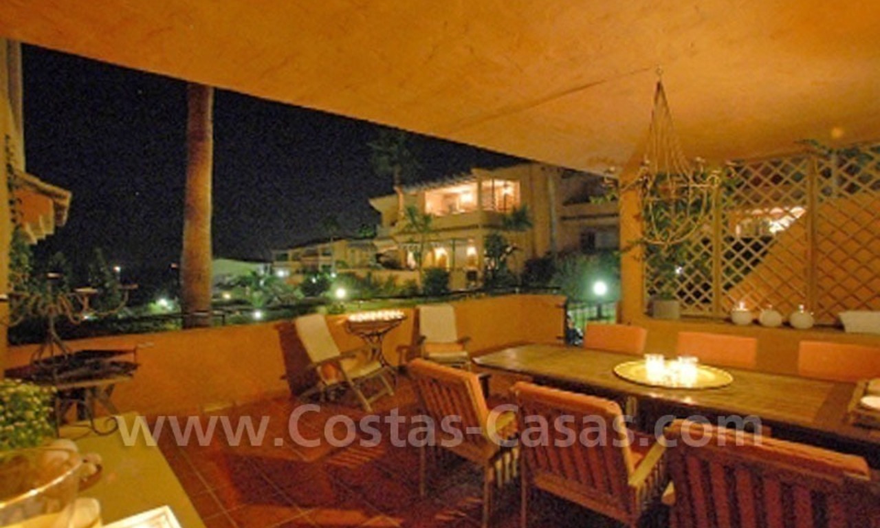 Beachfront house for sale, frontline beach complex in Estepona, Costa del Sol 8