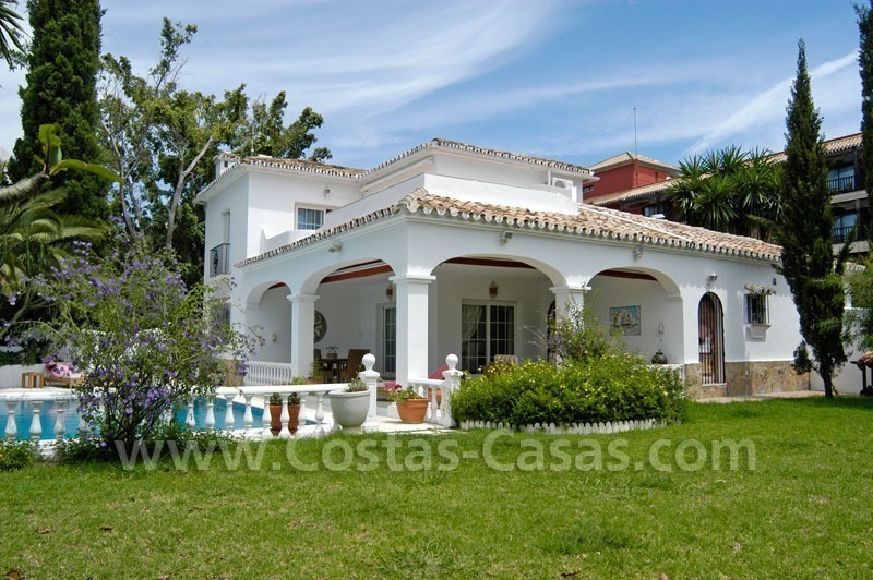 Front line golf villa to buy in San Pedro – Marbella