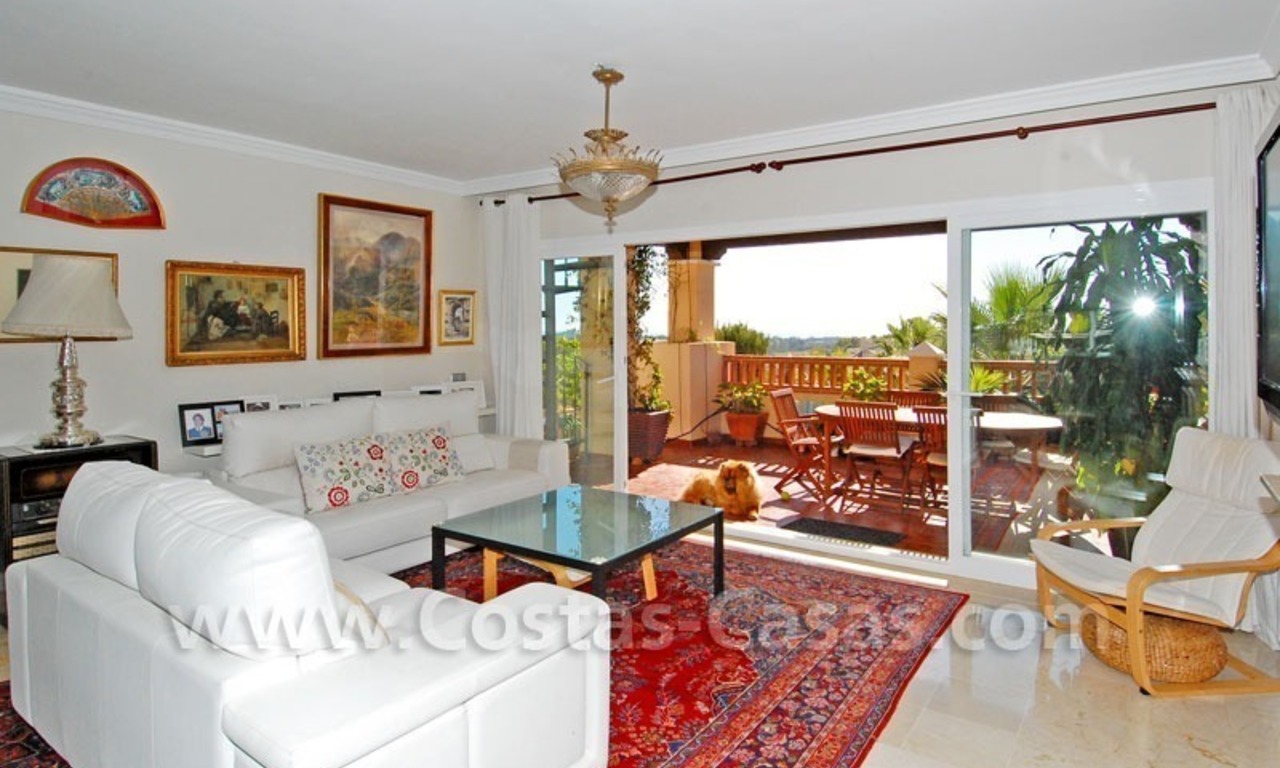 Modern andalusian styled 4 bed-roomed duplex penthouse for sale, Benahavis – Marbella - Estepona 7
