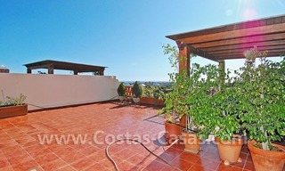 Modern andalusian styled 4 bed-roomed duplex penthouse for sale, Benahavis – Marbella - Estepona 4