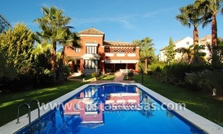 Beachside modern Spanish style villa to buy in Marbella East. 7