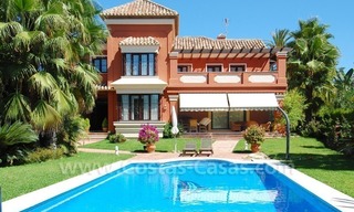 Beachside modern Spanish style villa to buy in Marbella East. 1