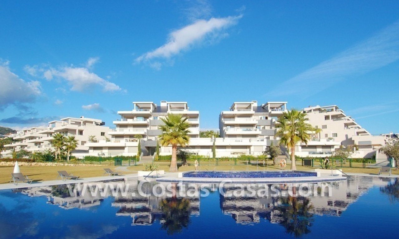 New luxury penthouse holiday apartment for rent in contemporary style, Marbella - Costa del Sol 1