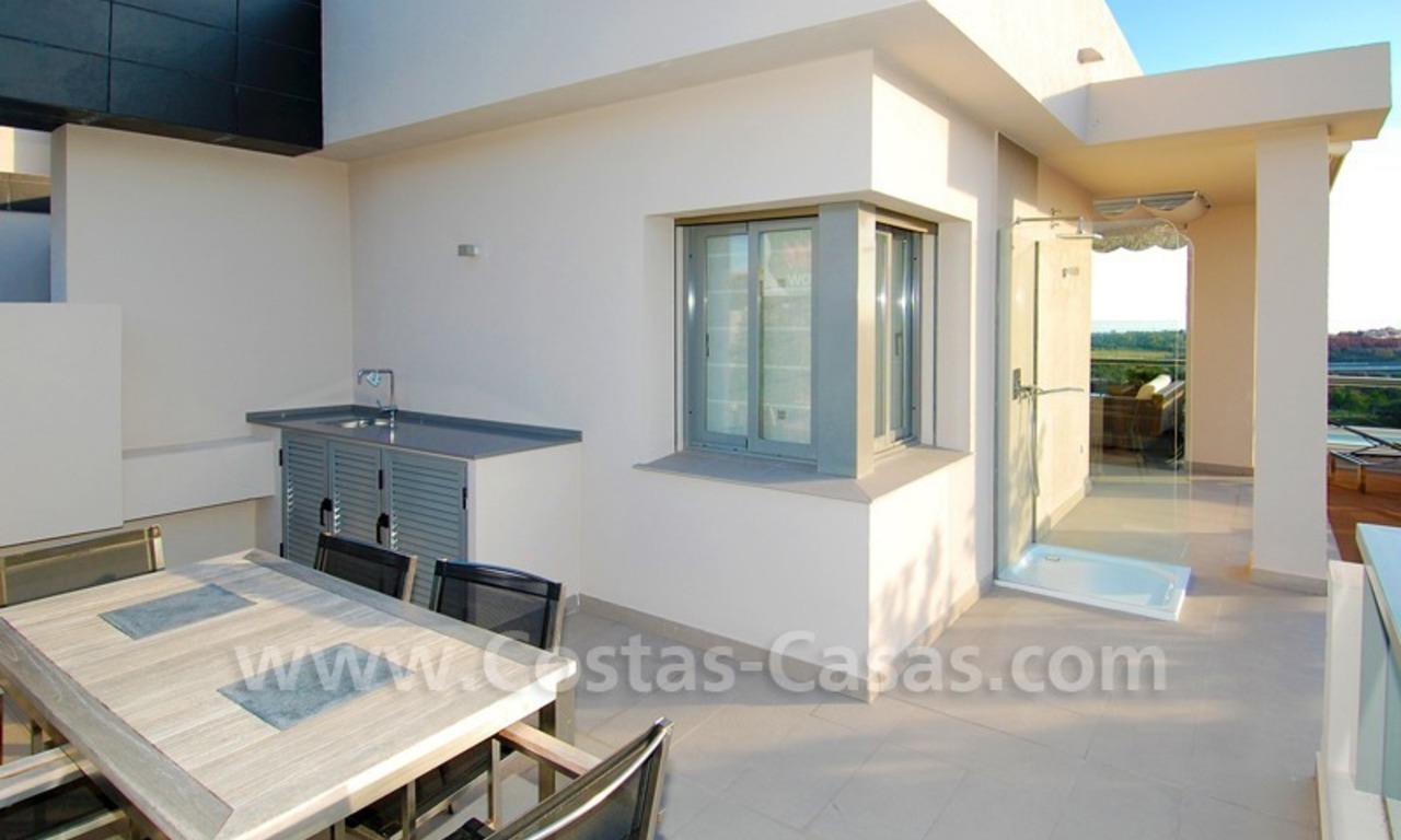 New luxury penthouse holiday apartment for rent in contemporary style, Marbella - Costa del Sol 16