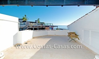 Beach front luxury penthouse apartment to buy in Puerto Banus – Marbella 1