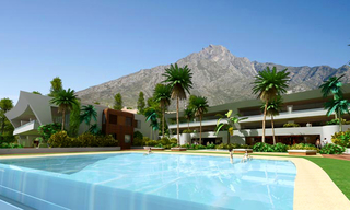 Luxury modern style new apartments and penthouses for sale in Golden Mile - Marbella 0