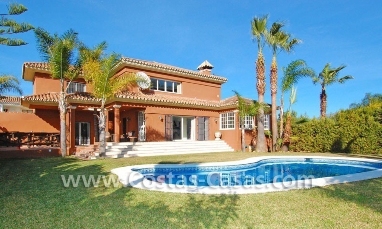 Bargain andalusian styled villa nearby the beach for sale in Marbella 0