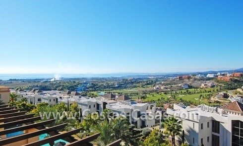 Luxury golf penthouse apartment for sale in a golf resort, Benahavis - Marbella 
