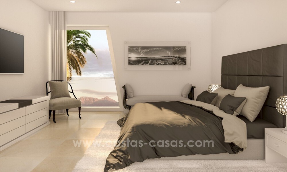 Modern luxury apartments for sale in the East of Marbella. Ready to move in. Resales available. 37312