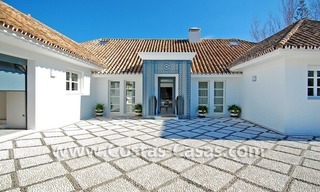 Completely renovated modern andalusian villa close to the beach for sale in Marbella 12