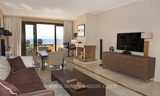 Luxury penthouse apartment for sale, first line beach complex, New Golden Mile, Marbella - Estepona 22507 