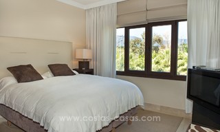 Luxury penthouse apartment for sale, first line beach complex, New Golden Mile, Marbella - Estepona 22514 