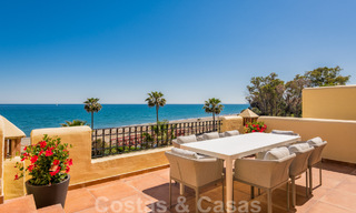 Luxury penthouses and apartments for sale, first line beach complex, New Golden Mile, Marbella - Estepona 795145 