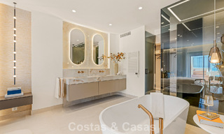 Luxury penthouses and apartments for sale, first line beach complex, New Golden Mile, Marbella - Estepona 795163 