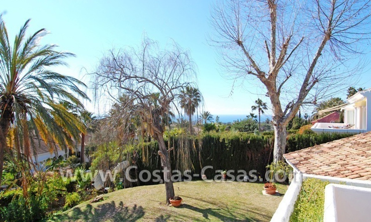 Bargain Andalusian style villa to buy on the Golden Mile in Marbella 2