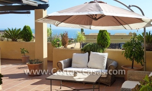 Cozy and trendy townhouse to buy on the Golden Mile in Marbella 